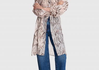 Μακρύ πουκάμισο zebra print - 5206634972811 -  - 