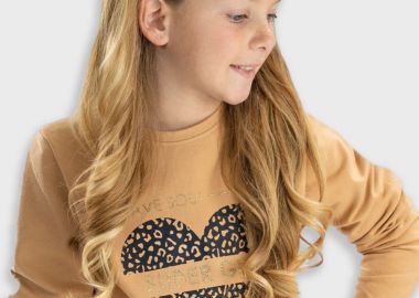 Μακρυμάνικη μπλούζα - ΛΑΤΤΕ 16-125221-5 - 16-125221-5-16-etwn-latte - energiers - 