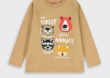 Μακρυμάνικη μπλούζα - ΜΠΕΖ 12-125138-5 - energiers - 