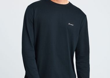 Μακρυμάνικη μπλούζα με τύπωμα Garage 55 - GARAGE 55 - 