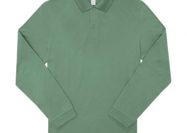 Μακρυμάνικη Μπλούζα Polo PU427 B & C My Polo 210 LSL Amalfi Green - B & C - 