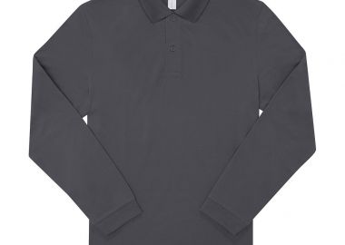 Μακρυμάνικη Μπλούζα Polo PU427 B & C My Polo 210 LSL Dark Grey - B & C - 