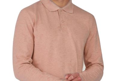 Μακρυμάνικη Μπλούζα Polo PU427 B & C My Polo 210 LSL Nude - B & C - 