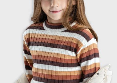 Μακρυμάνικη ριπ μπλούζα - ΠΟΛΥΧΡΩΜΟ 16-125211-6 - energiers - 