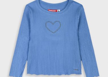 Μακρυμάνικη ριπ μπλούζα - ΡΑΦ 15-125328-5 - energiers - 