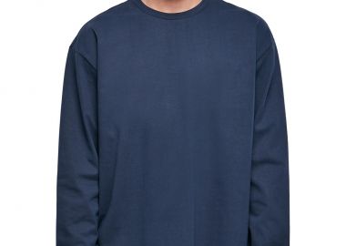 Μακρυμάνικο Oversized T-Shirt Ultra Heavy LS Urban Classics TB5563 Darkblue - Urban Classics - 