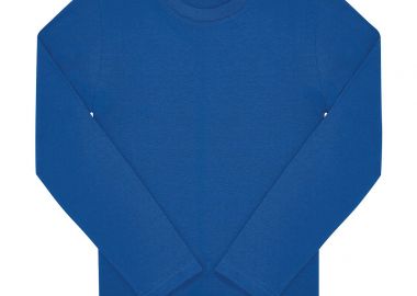 Μακρυμάνικο Παιδικό T-Shirt E150 B & C 03742300 Royal Blue - B & C - 