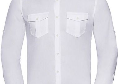 Μακρυμάνικο πουκάμισο Russell R-918M-0 White - Russell - 