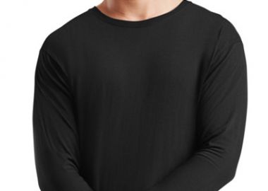 Μακρυμάνικο T-Shirt 61-446-0 Fruit of the Loom Iconic 150 Black - Fruit of the Loom - 