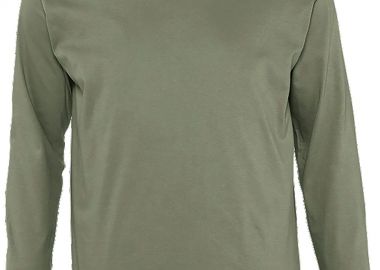 Μακρυμάνικο T-Shirt Monarch SOLS 11420 Khaki -  - 