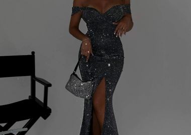 ΜΑΚΡΥ ΦΟΡΕΜΑ GLITTERY - RIMINI - sense-shop - 