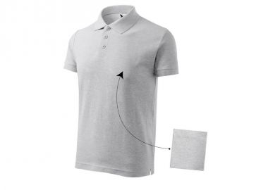 Malfini Ανδρική Διαφημιστική Μπλούζα Κοντομάνικη σε Γκρι Χρώμα MLI-21203 - Malfini - 