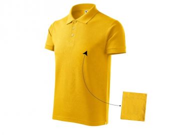 Malfini Ανδρική Διαφημιστική Μπλούζα Κοντομάνικη σε Κίτρινο Χρώμα MLI-21204 - Malfini - 