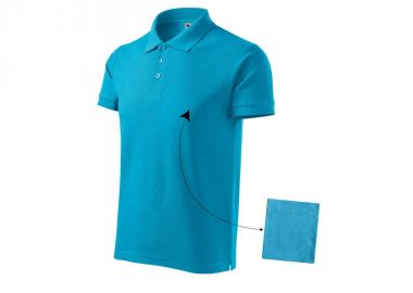 Malfini Ανδρική Διαφημιστική Μπλούζα Κοντομάνικη σε Τιρκουάζ Χρώμα MLI-21344 - Malfini - 