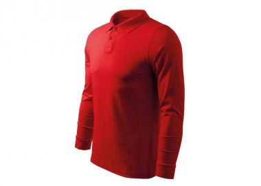 Malfini Ανδρική Διαφημιστική Μπλούζα Μακρυμάνικη σε Κόκκινο Χρώμα MLI-21107 - Malfini - 