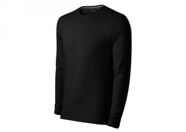 Malfini Ανδρική Διαφημιστική Μπλούζα Μακρυμάνικη σε Μαύρο Χρώμα MLI-15501 - Malfini - 