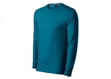 Malfini Ανδρική Διαφημιστική Μπλούζα Μακρυμάνικη σε Μπλε Χρώμα MLI-15593 - Malfini - 