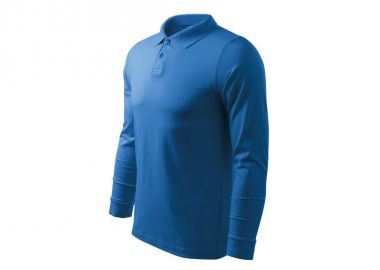 Malfini Ανδρική Διαφημιστική Μπλούζα Μακρυμάνικη σε Μπλε Χρώμα MLI-21114 - Malfini - 