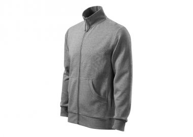 Malfini Ανδρική Φούτερ Ζακέτα Γκρι MLI-40712 - Malfini - 