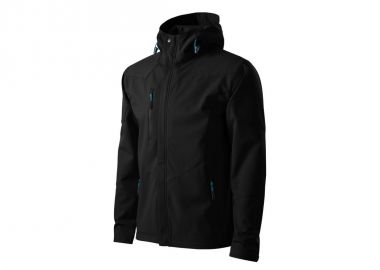 Malfini Ανδρικό Χειμωνιάτικο Μπουφάν Softshell Αδιάβροχο και Αντιανεμικό Μαύρο MLI-53101 - Malfini - 