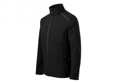 Malfini Ανδρικό Χειμωνιάτικο Μπουφάν Softshell Αδιάβροχο και Αντιανεμικό Μαύρο MLI-53601 - Malfini - 