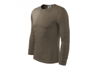 Malfini Ανδρικό Διαφημιστικό T-shirt Κοντομάνικο σε Χακί Χρώμα MLI-11929 - Malfini - 