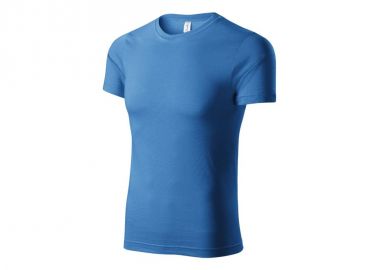 Malfini Ανδρικό Διαφημιστικό T-shirt Κοντομάνικο σε Γαλάζιο Χρώμα MLI-P7314 - Malfini - 