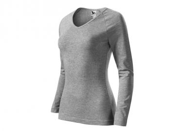 Malfini Ανδρικό Διαφημιστικό T-shirt Κοντομάνικο σε Γκρι Χρώμα MLI-12712 - Malfini - 