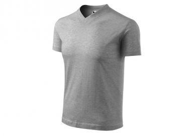 Malfini Ανδρικό Διαφημιστικό T-shirt Κοντομάνικο σε Γκρι Χρώμα MLI-14212 - Malfini - 