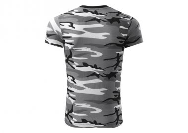 Malfini Ανδρικό Διαφημιστικό T-shirt Κοντομάνικο σε Γκρι Χρώμα MLI-14432 - Malfini - 