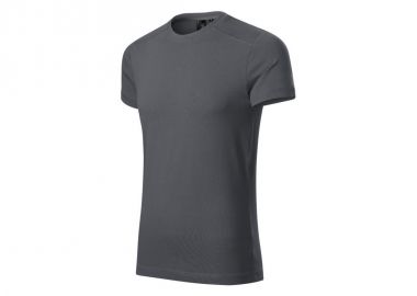 Malfini Ανδρικό Διαφημιστικό T-shirt Κοντομάνικο σε Γκρι Χρώμα MLI-15083 - Malfini - 