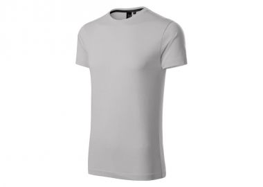 Malfini Ανδρικό Διαφημιστικό T-shirt Κοντομάνικο σε Γκρι Χρώμα MLI-153A4 - Malfini - 