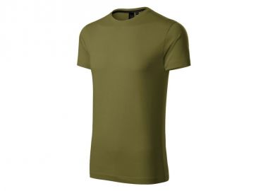 Malfini Ανδρικό Διαφημιστικό T-shirt Κοντομάνικο σε Γκρι Χρώμα MLI-153A4 - Malfini - 