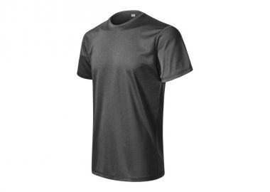 Malfini Ανδρικό Διαφημιστικό T-shirt Κοντομάνικο σε Γκρι Χρώμα MLI-810M1 - Malfini - 