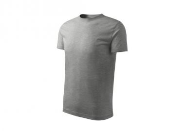 Malfini Ανδρικό Διαφημιστικό T-shirt Κοντομάνικο σε Γκρι Χρώμα MLI-F3812 - Malfini - 