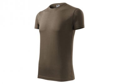 Malfini Ανδρικό Διαφημιστικό T-shirt Κοντομάνικο σε Καφέ Χρώμα MLI-14329 - Malfini - 