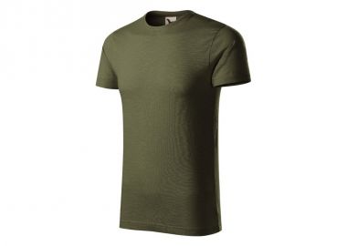 Malfini Ανδρικό Διαφημιστικό T-shirt Κοντομάνικο σε Καφέ Χρώμα MLI-17369 - Malfini - 