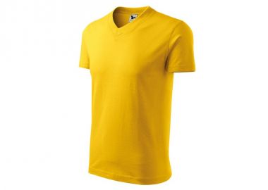 Malfini Ανδρικό Διαφημιστικό T-shirt Κοντομάνικο σε Κίτρινο Χρώμα MLI-10204 - Malfini - 