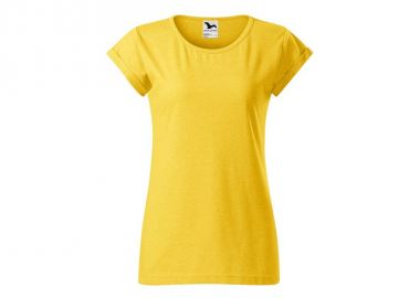 Malfini Ανδρικό Διαφημιστικό T-shirt Κοντομάνικο σε Κίτρινο Χρώμα MLI-164M4 - Malfini - 