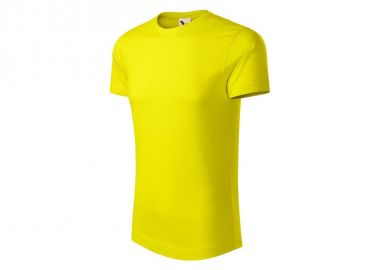 Malfini Ανδρικό Διαφημιστικό T-shirt Κοντομάνικο σε Κίτρινο Χρώμα MLI-17196 - Malfini - 