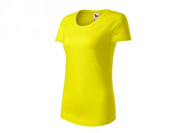 Malfini Ανδρικό Διαφημιστικό T-shirt Κοντομάνικο σε Κίτρινο Χρώμα MLI-17296 - Malfini - 