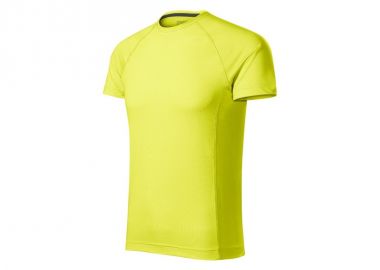 Malfini Ανδρικό Διαφημιστικό T-shirt Κοντομάνικο σε Κίτρινο Χρώμα MLI-17590 - Malfini - 