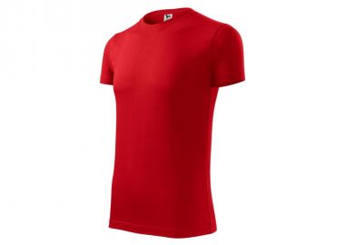 Malfini Ανδρικό Διαφημιστικό T-shirt Κοντομάνικο σε Κόκκινο Χρώμα MLI-14307 - Malfini - 