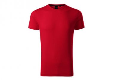 Malfini Ανδρικό Διαφημιστικό T-shirt Κοντομάνικο σε Κόκκινο Χρώμα MLI-15371 - Malfini - 