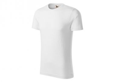 Malfini Ανδρικό Διαφημιστικό T-shirt Κοντομάνικο σε Λευκό Χρώμα MLI-17300 - Malfini - 