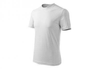 Malfini Ανδρικό Διαφημιστικό T-shirt Κοντομάνικο σε Λευκό Χρώμα MLI-R0600 - Adler - 