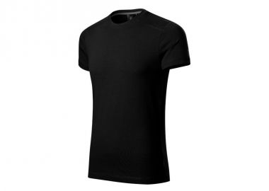 Malfini Ανδρικό Διαφημιστικό T-shirt Κοντομάνικο σε Μαύρο Χρώμα MLI-15001 - Malfini - 