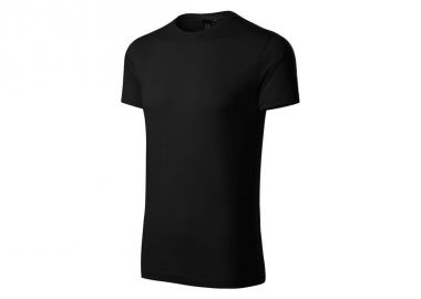 Malfini Ανδρικό Διαφημιστικό T-shirt Κοντομάνικο σε Μαύρο Χρώμα MLI-15301 - Malfini - 