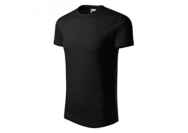 Malfini Ανδρικό Διαφημιστικό T-shirt Κοντομάνικο σε Μαύρο Χρώμα MLI-17101 - Malfini - 