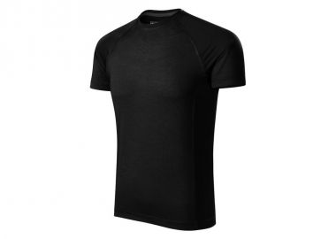 Malfini Ανδρικό Διαφημιστικό T-shirt Κοντομάνικο σε Μαύρο Χρώμα MLI-17501 - Malfini - 